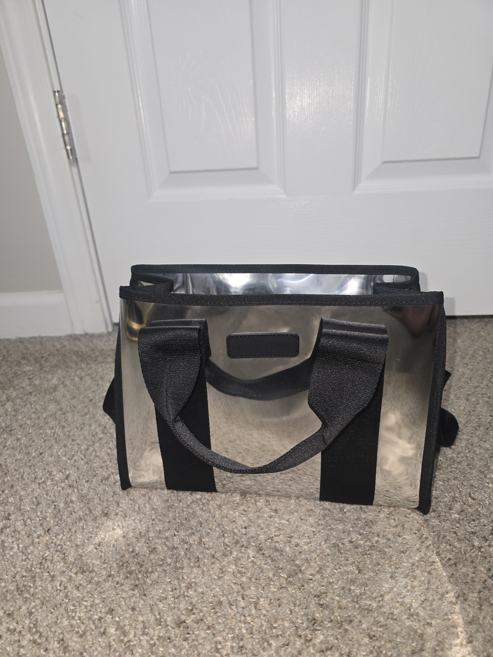 Case-Mate Silver Chrome Jelly Tote Bag